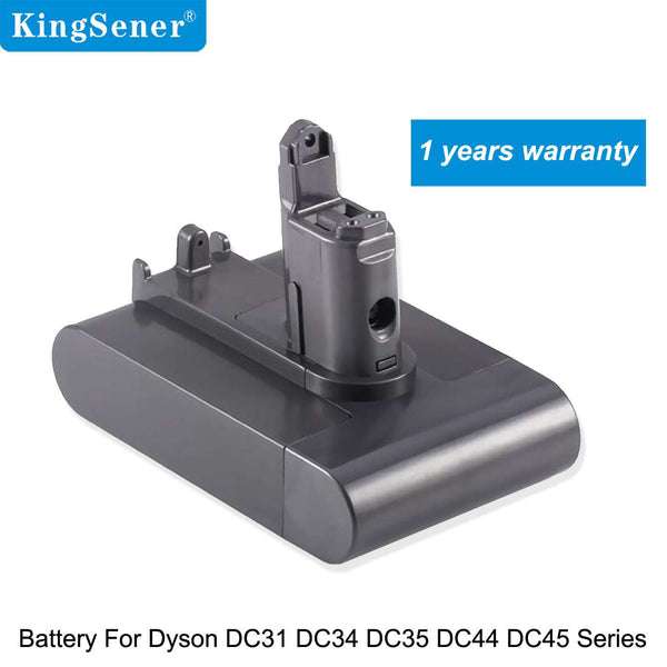 EXTENSILO Batterie compatible avec Dyson DC31 Animal, DC34, DC34 Animal  aspirateur, robot électroménager - Type B (5000mAh, 22,2V, Li-ion)