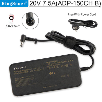 20V 10A 200W 6.0*3.7mm Laptop AC Adapter Charger for ASUS ADP-150CH B