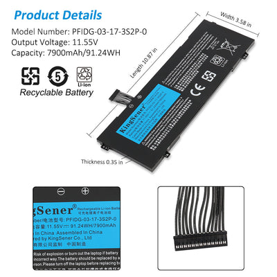 For Medion Erazer Laptop Batteries - BatteryMall.com