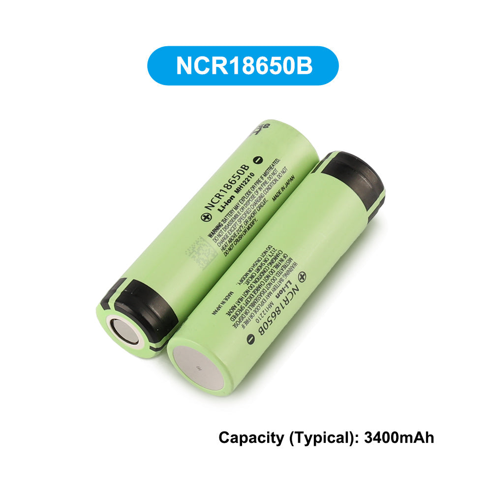 Panasonic Rechargeable Li-ion NCR18650B 18650 Battery 3.6V 3400mAh ...