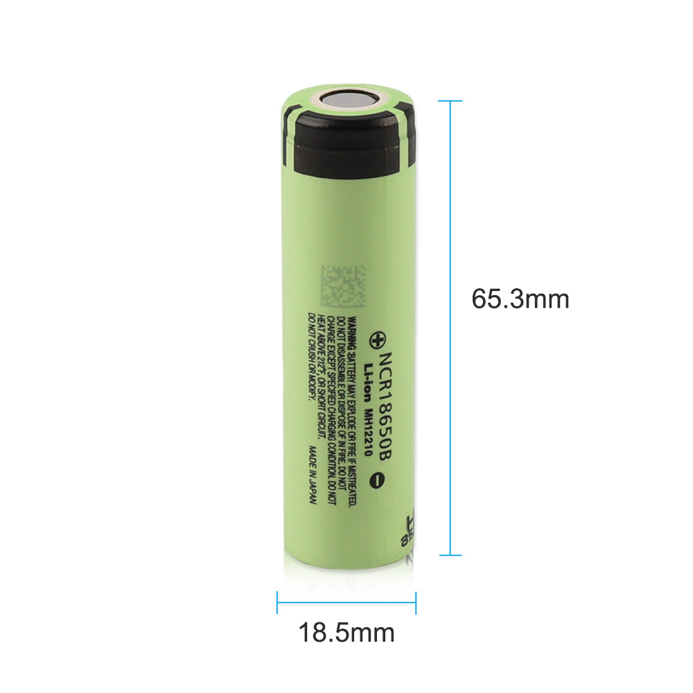 Panasonic Rechargeable Li-ion NCR18650B 18650 Battery 3.6V 3400mAh ...