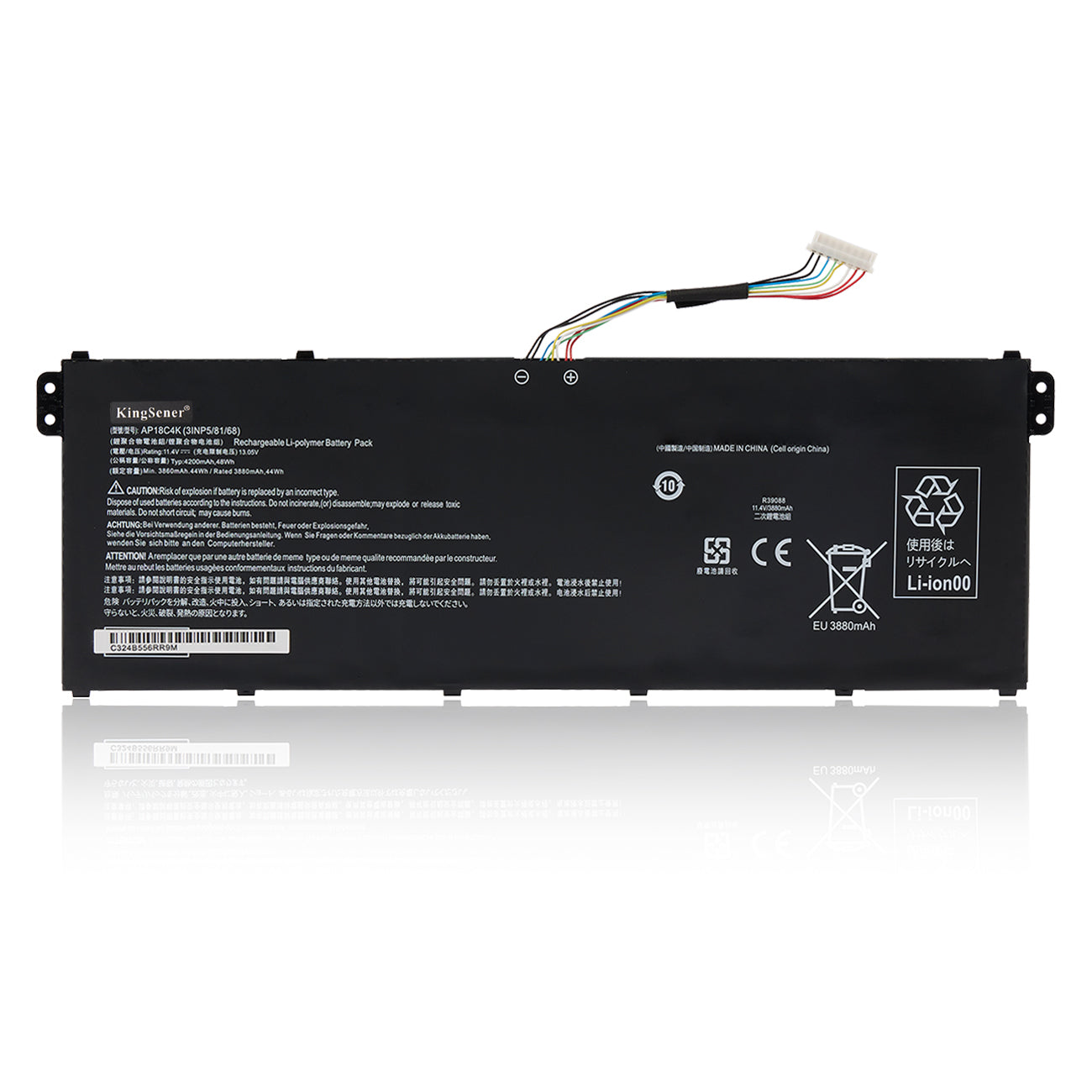 Kingsener AP18C4K Laptop battery For Acer Aspire 5 A515-43 A515-43G ...